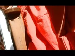 با لباس زیر زنانه سک ...